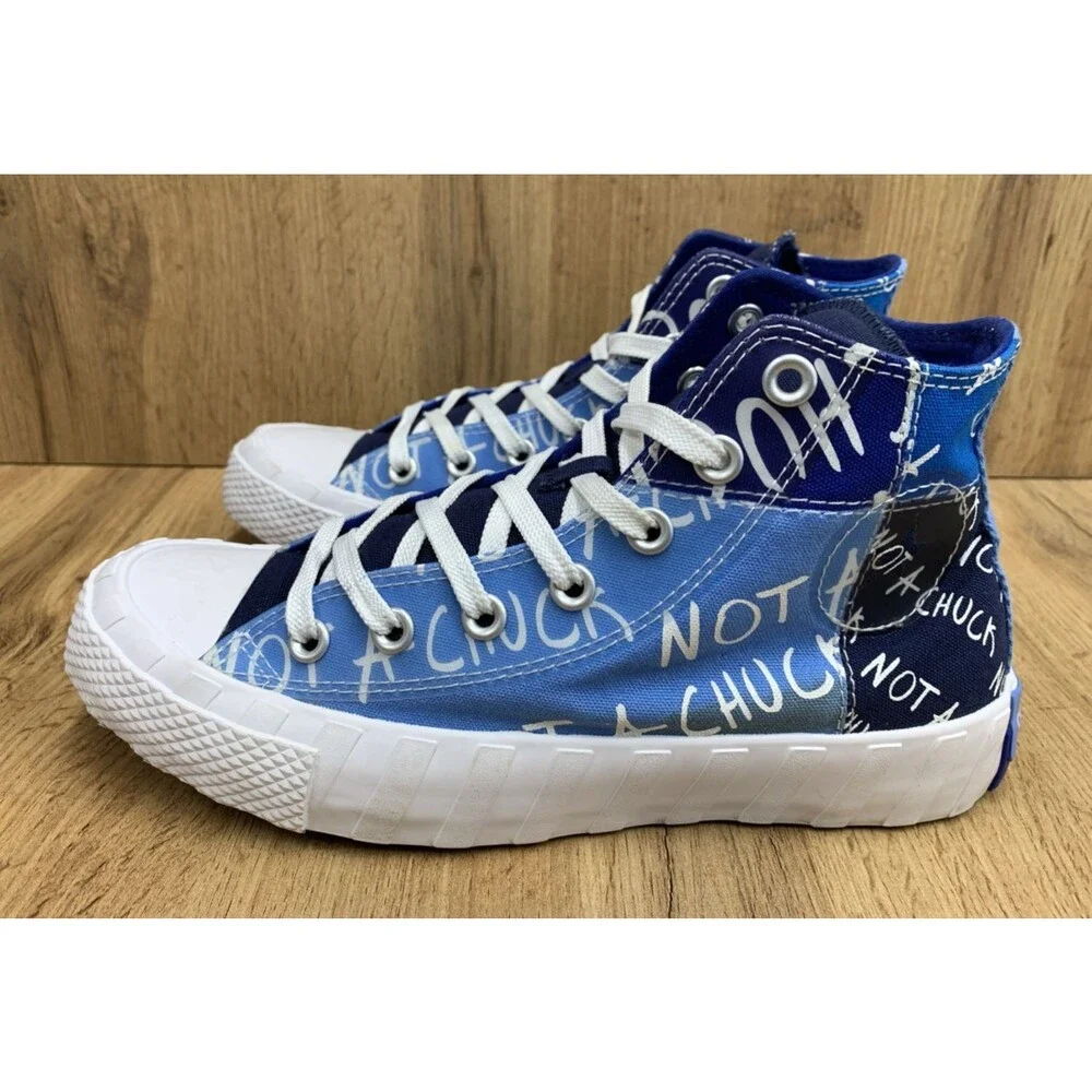 Converse Kids UNT1TL3D Hi Sneakers NOT A CHUCK 272575C University Blue Size 6